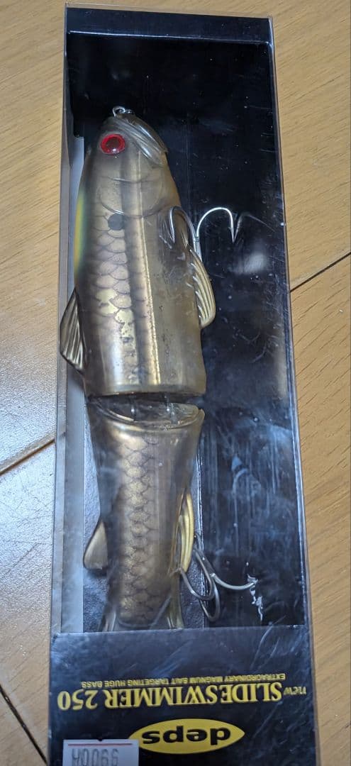 newスライドスイマー250　限定カラー　ゴールド　琵琶湖プロガイドチューン使用