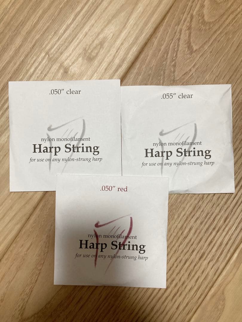 ナイロンハープ弦セット ダスティストリングス