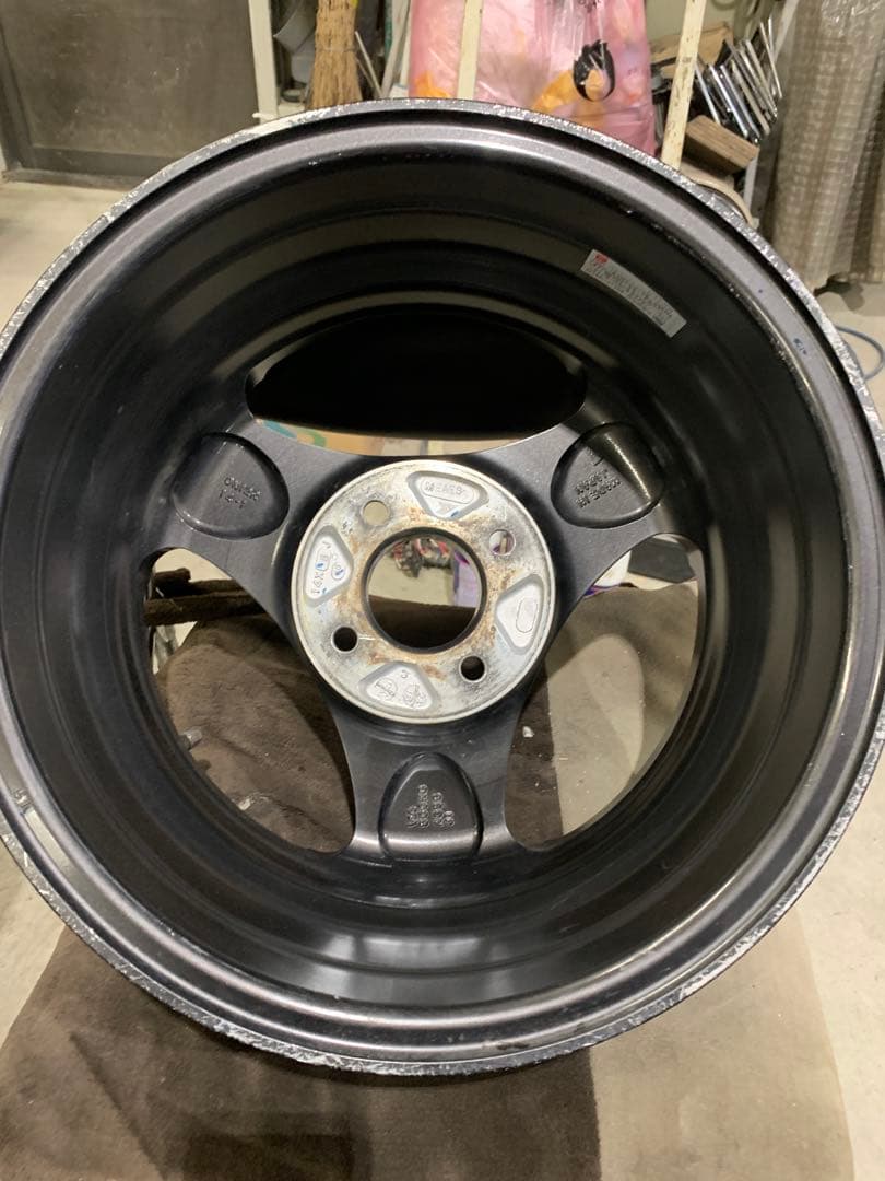 ADVAN on2 14インチ pcd100 6j＋38 1本