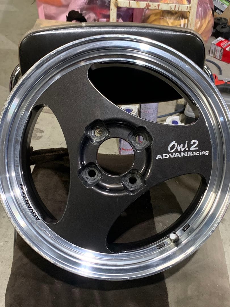 ADVAN on2 14インチ pcd100 6j＋38 1本