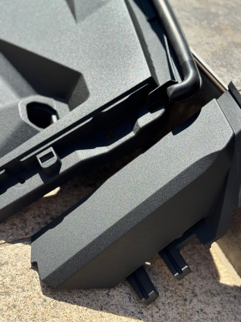 ①ランドクルーザー250 カウルトップ　フロント　リアバンパー　ラプターライナー