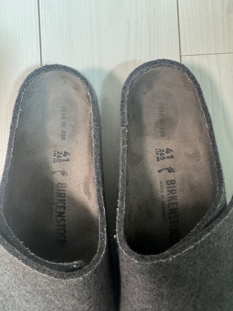 Fear Of God ×BIRKENSTOCK 41