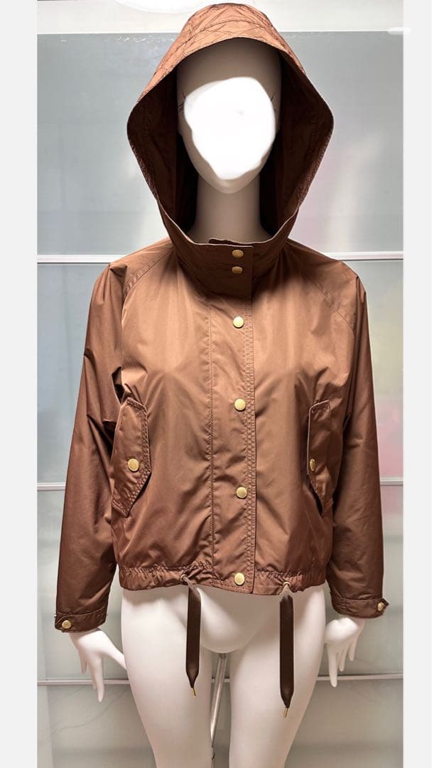 【BLUE LABEL CRESTBRIDGE】フード付きブルゾン