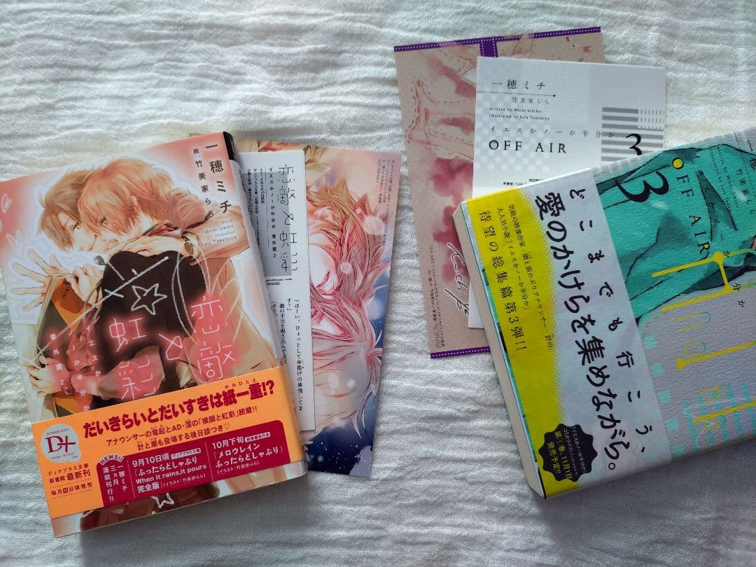 BL小説 イエスかノーか半分か シリーズ まとめ売り 一穂ミチ