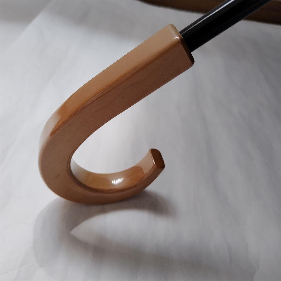 新品同様品°*☆サンバリア100　コンビmoku ピンク　木曲がり手元　2段日傘