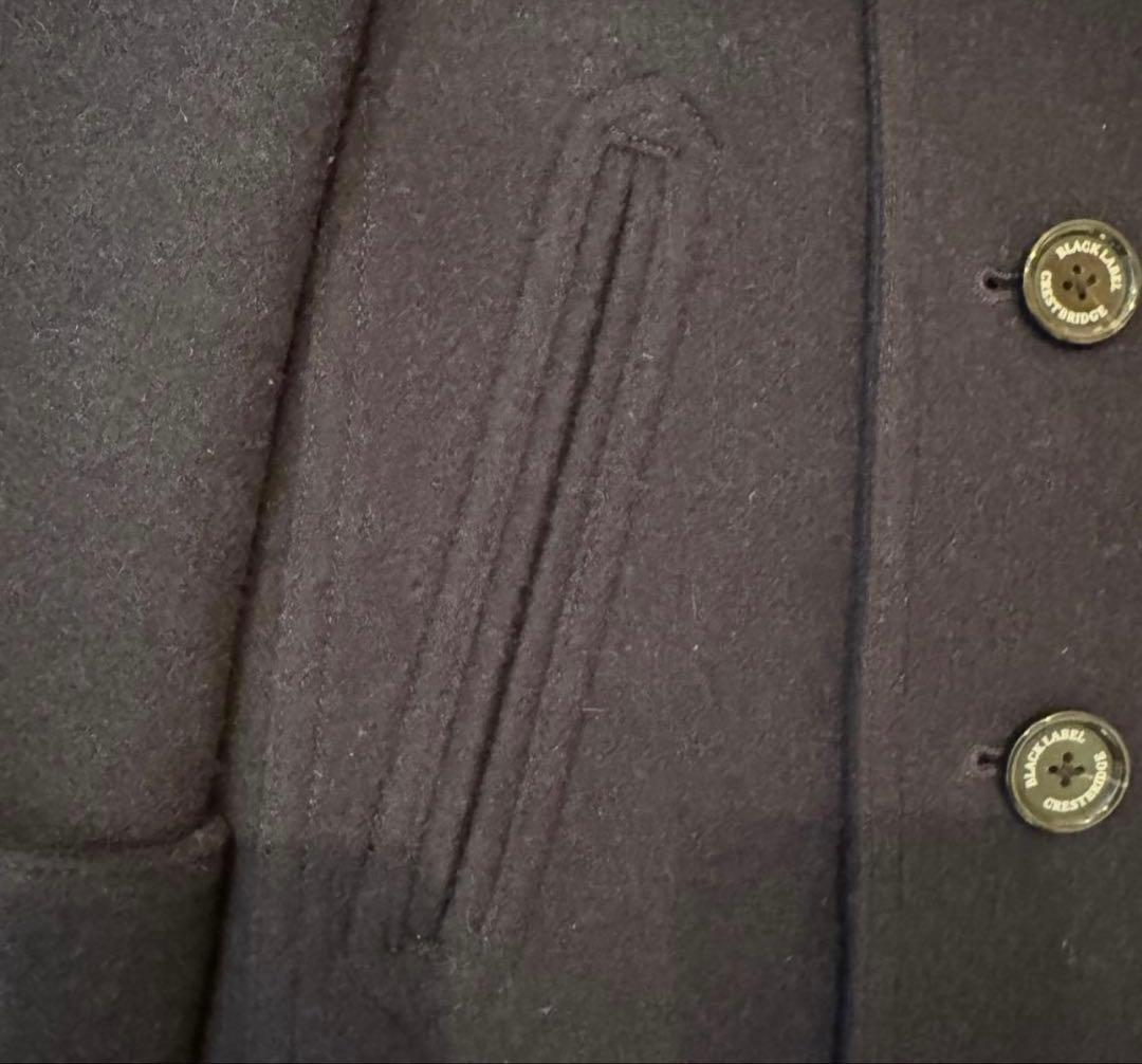 【未使用品】BLACKLABEL CRESTBRIDGE ピーコート Mネイビー