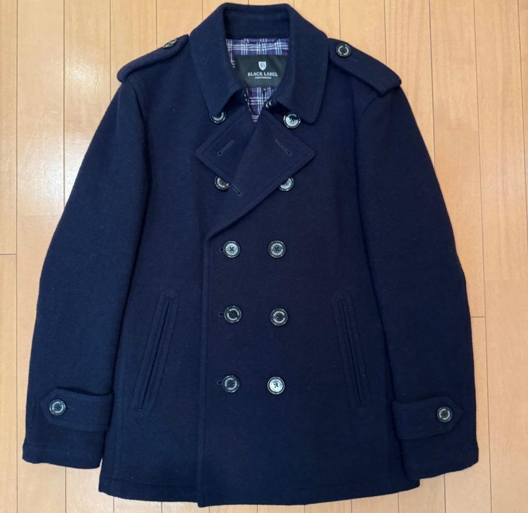 【未使用品】BLACKLABEL CRESTBRIDGE ピーコート Mネイビー