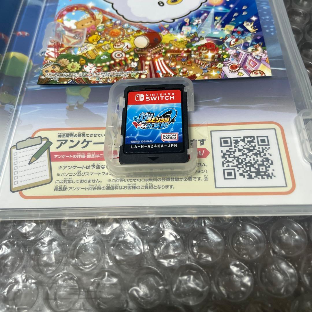 釣りスピリッツ釣って遊べる水族館 ソフト+ サオコン2本セット