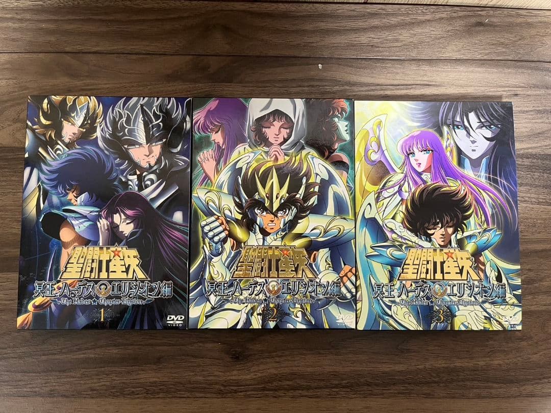 聖闘士星矢 天界編序章 DVD 3枚組