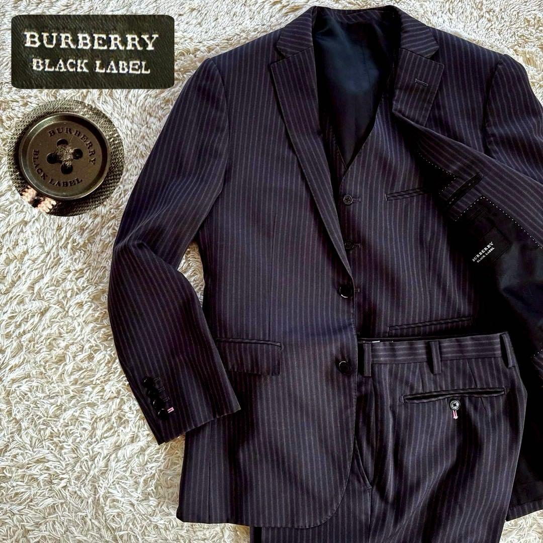 お*り様 BURBERRY BLACKLABEL バーバリー スリーピース スー