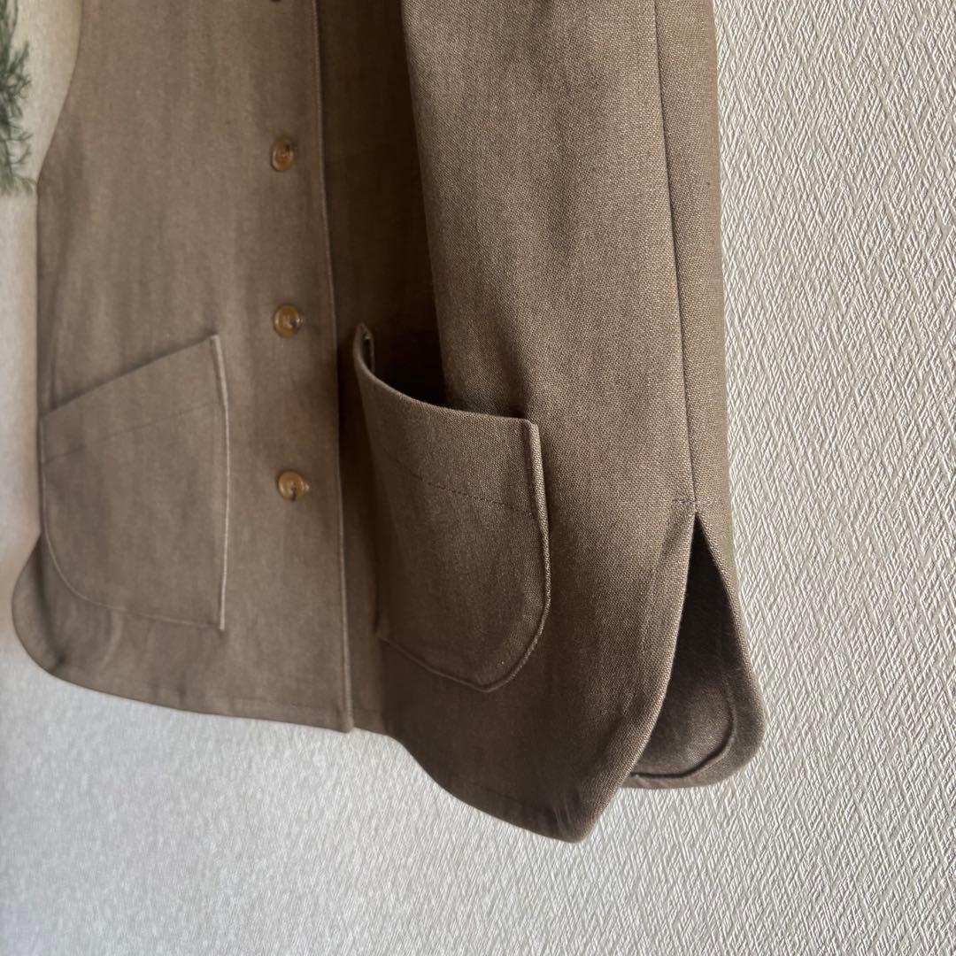 #25245 ハルソラタン　ストレッチカラーデニム　前開きベスト