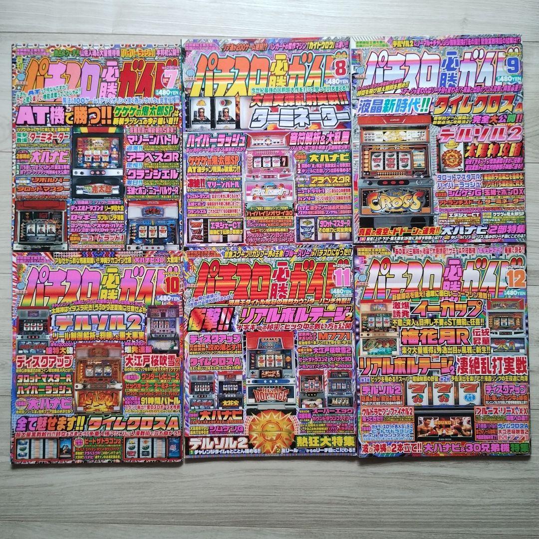 月間パチスロ必勝ガイド 1999年6月〜12月,2000年1月〜12月