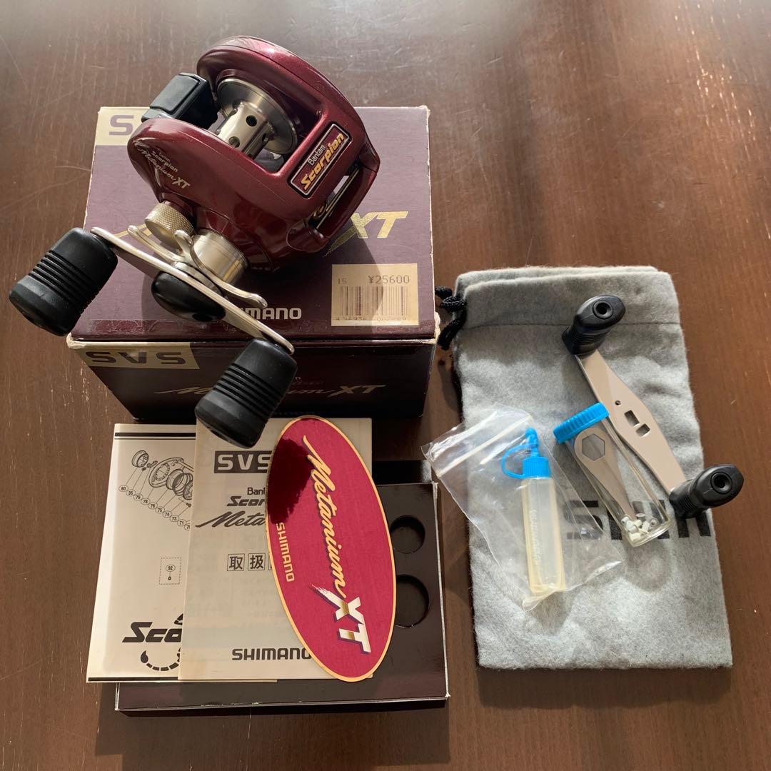 シマノ バンタム スコーピオン メタニウム XT 赤メタ 美品