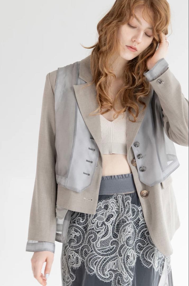 美品2025SS アウラアイラ4WAYジャケット