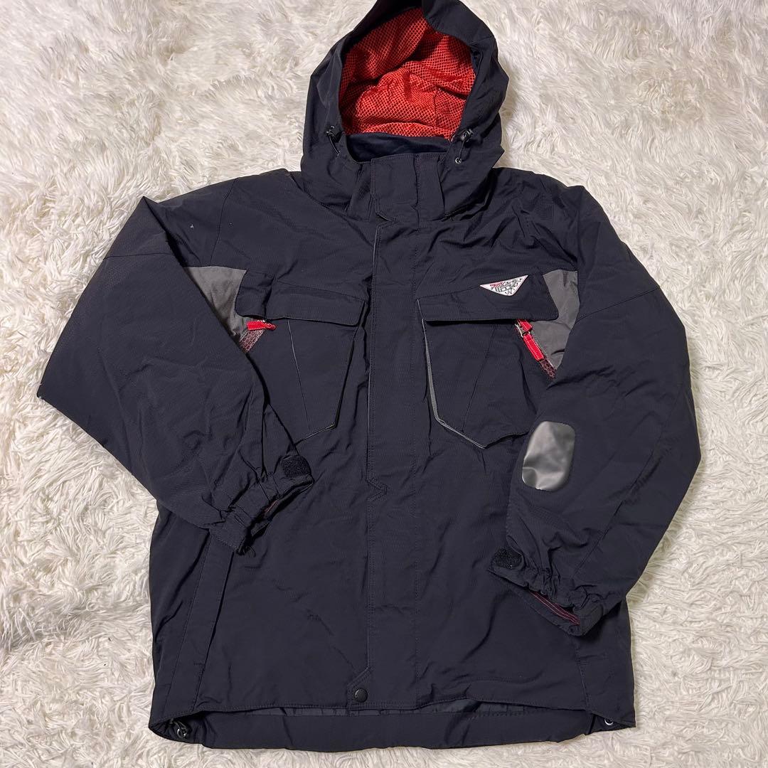 【美品】FABLICE ファブリス スキーウェア 上下 シンプル ブラック M