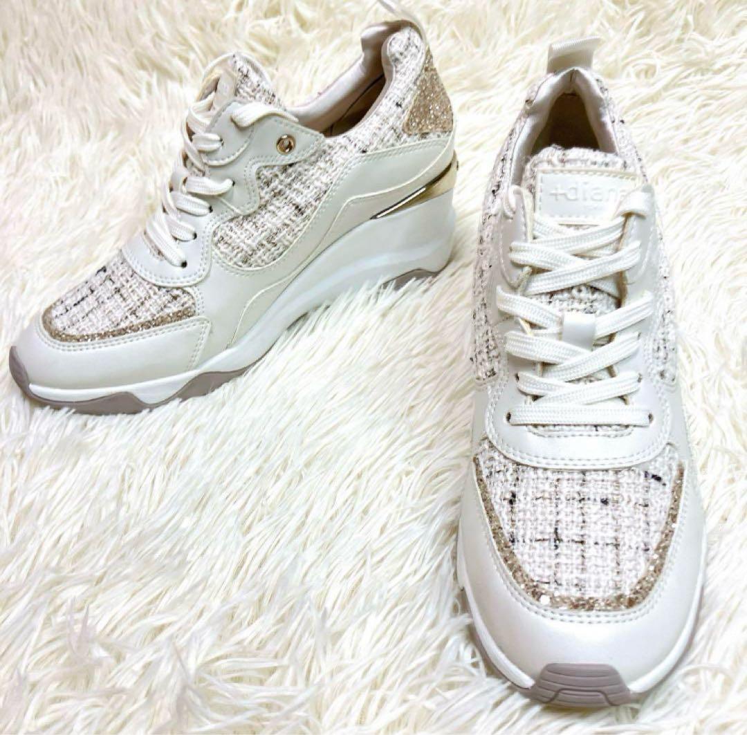 【nori】ビームス　ファーベスト　+diana スニーカー