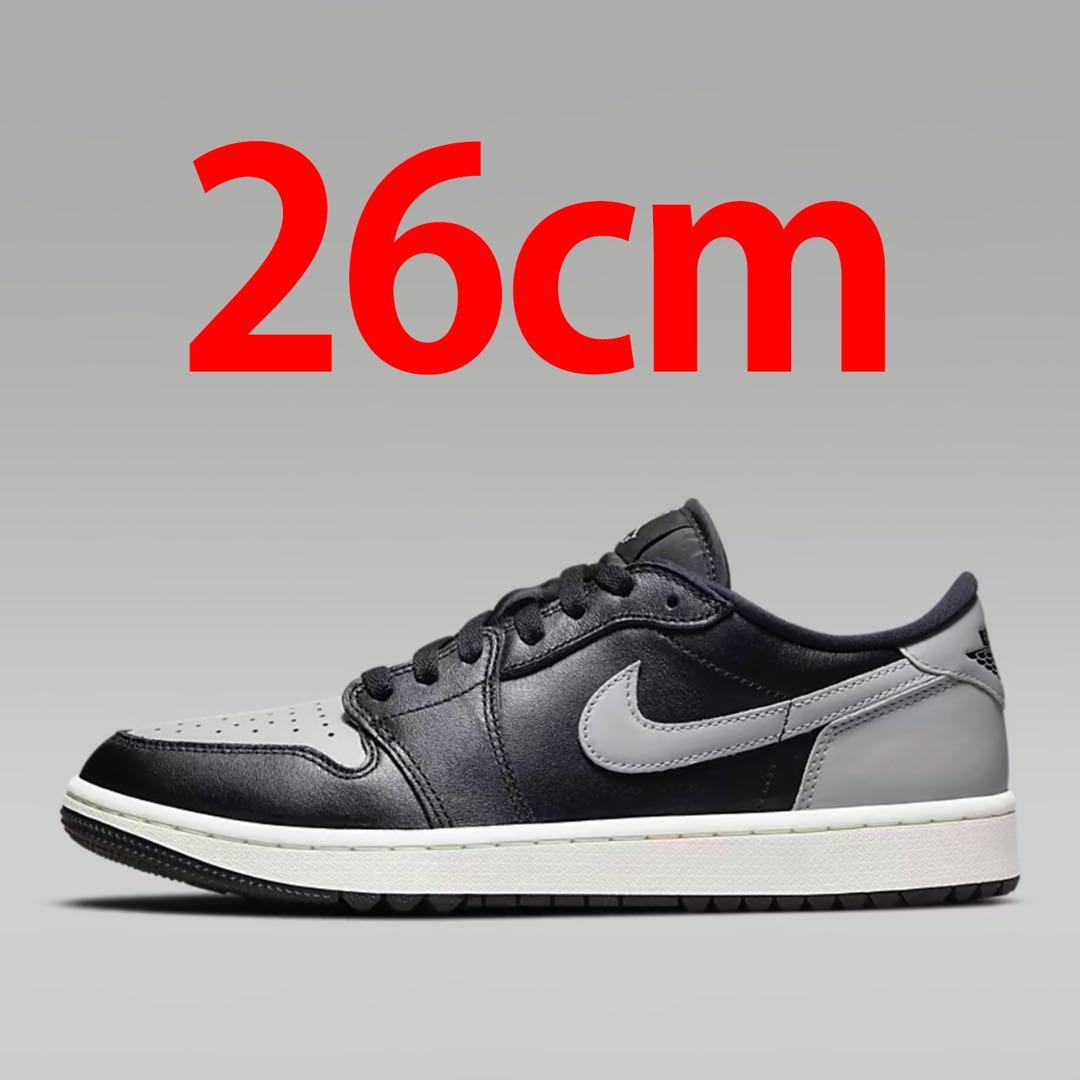 26cm ナイキ エア ジョーダン 1 ゴルフ 灰黒 定価以下