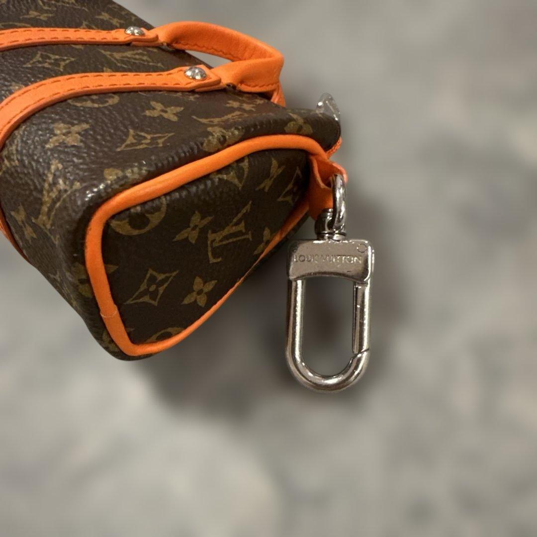 Louis Vuitton モノグラムチャーム ブラウン/オレンジ