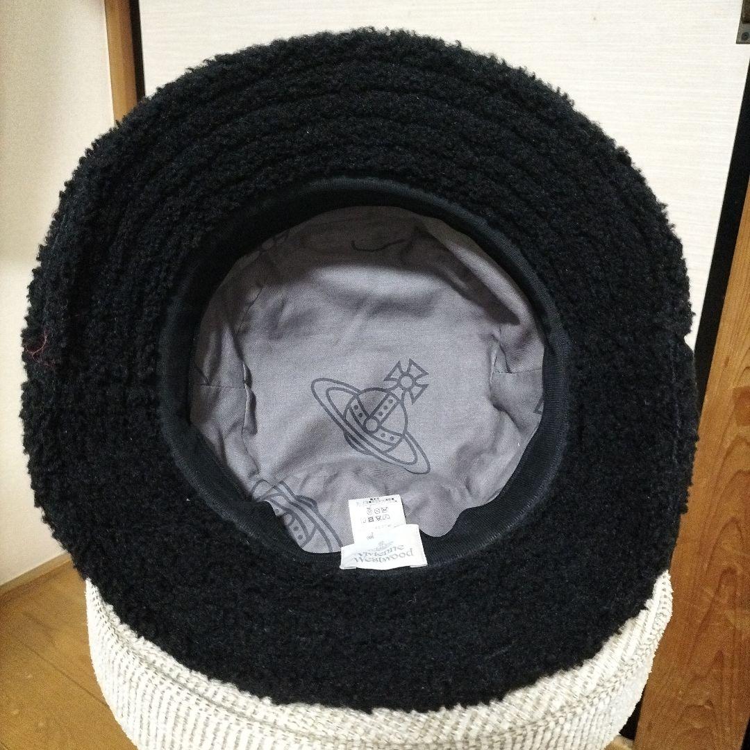VivienWestwood フリース ボアバケットハット