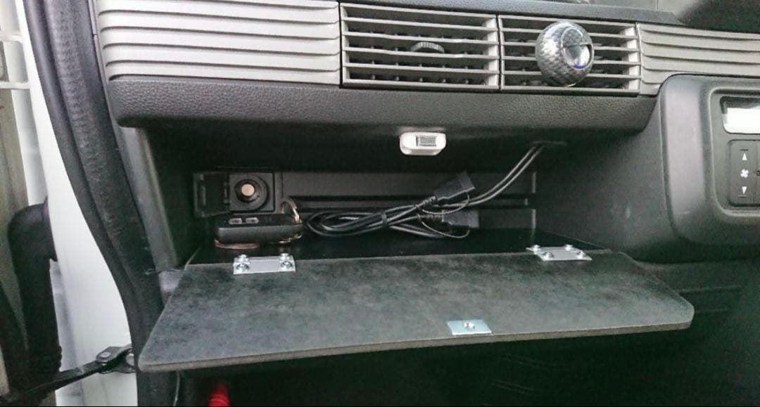 Nバン専用　ハンドメイドテーブル改ショートテーブル&インパネトレイセット！！