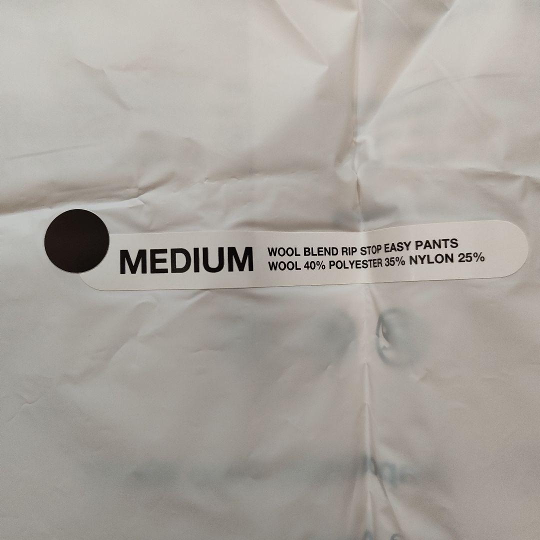 Ennoy wool blend rip stop easy pantsサイズM