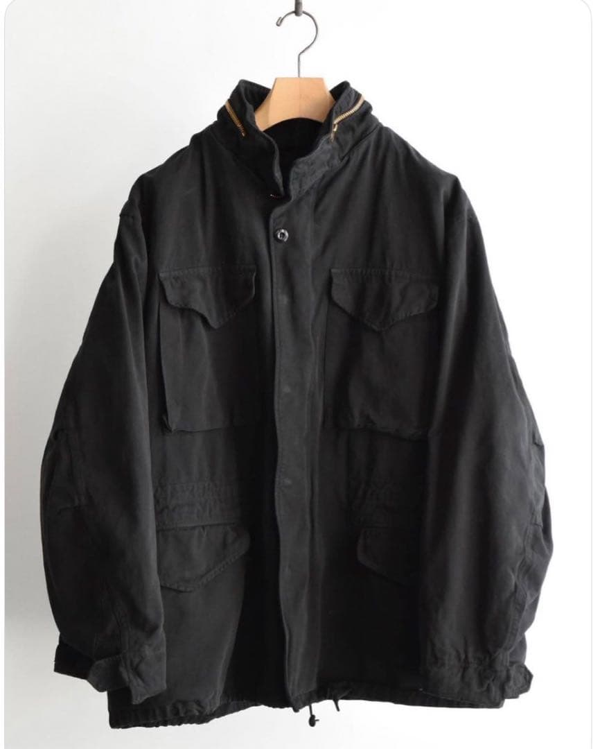 サイズ1 COMOLI 25AW 製品染M65ジャケット