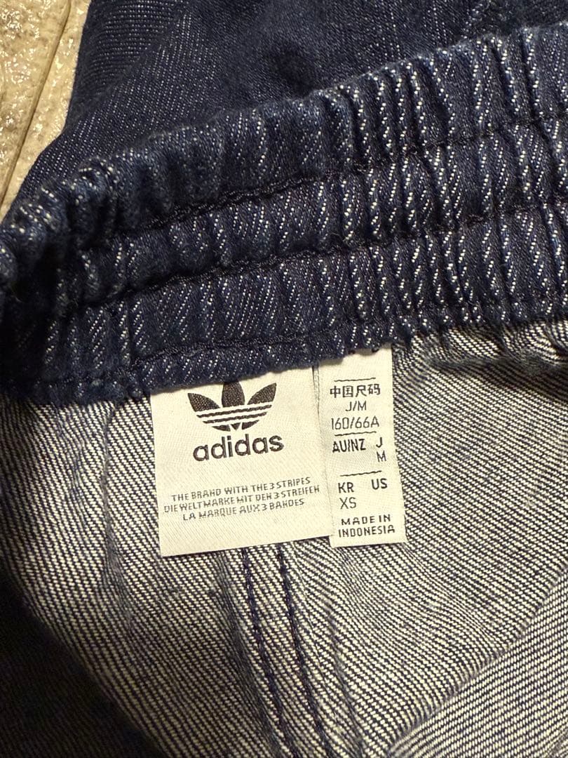 adidas originals アディダス デニム セットアップ パンツ M