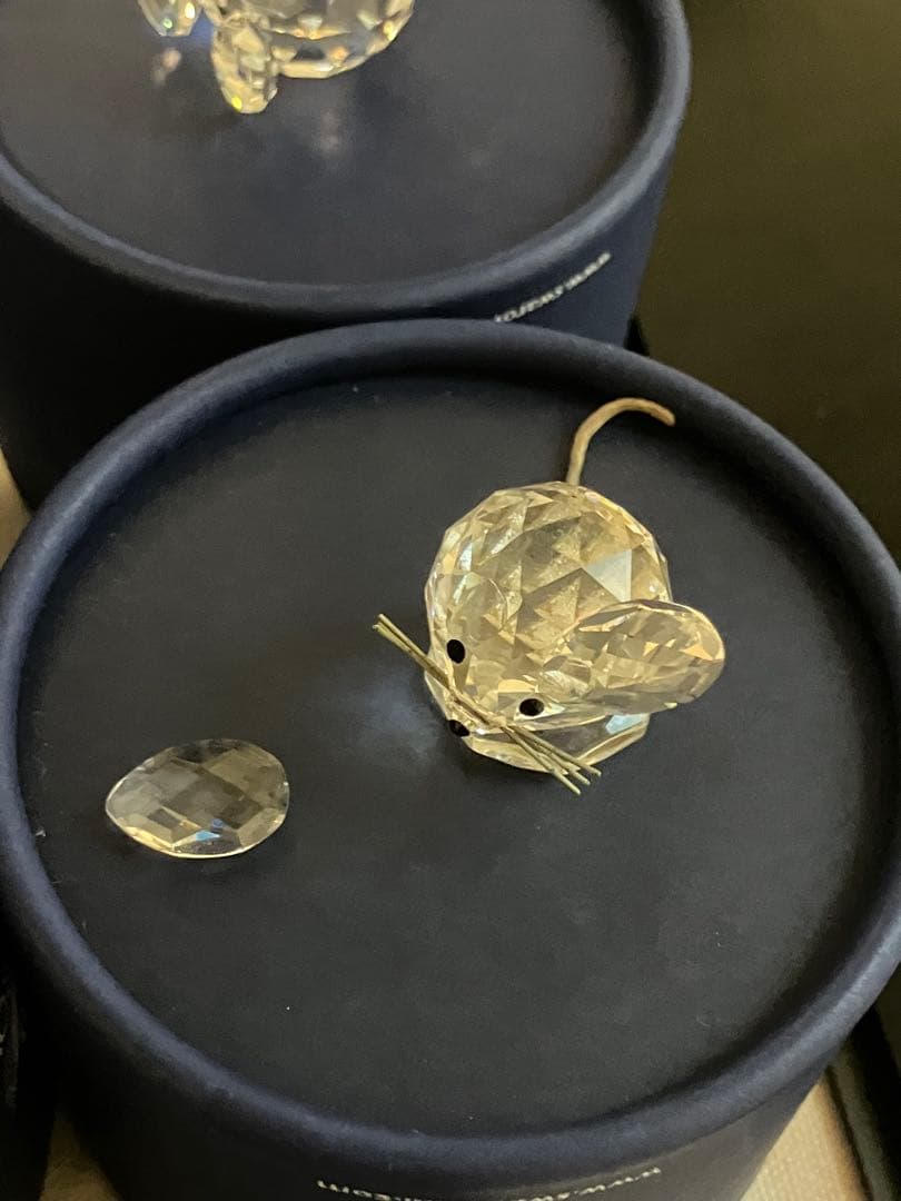 スワロフスキー シルバークリスタル 置物10点セット