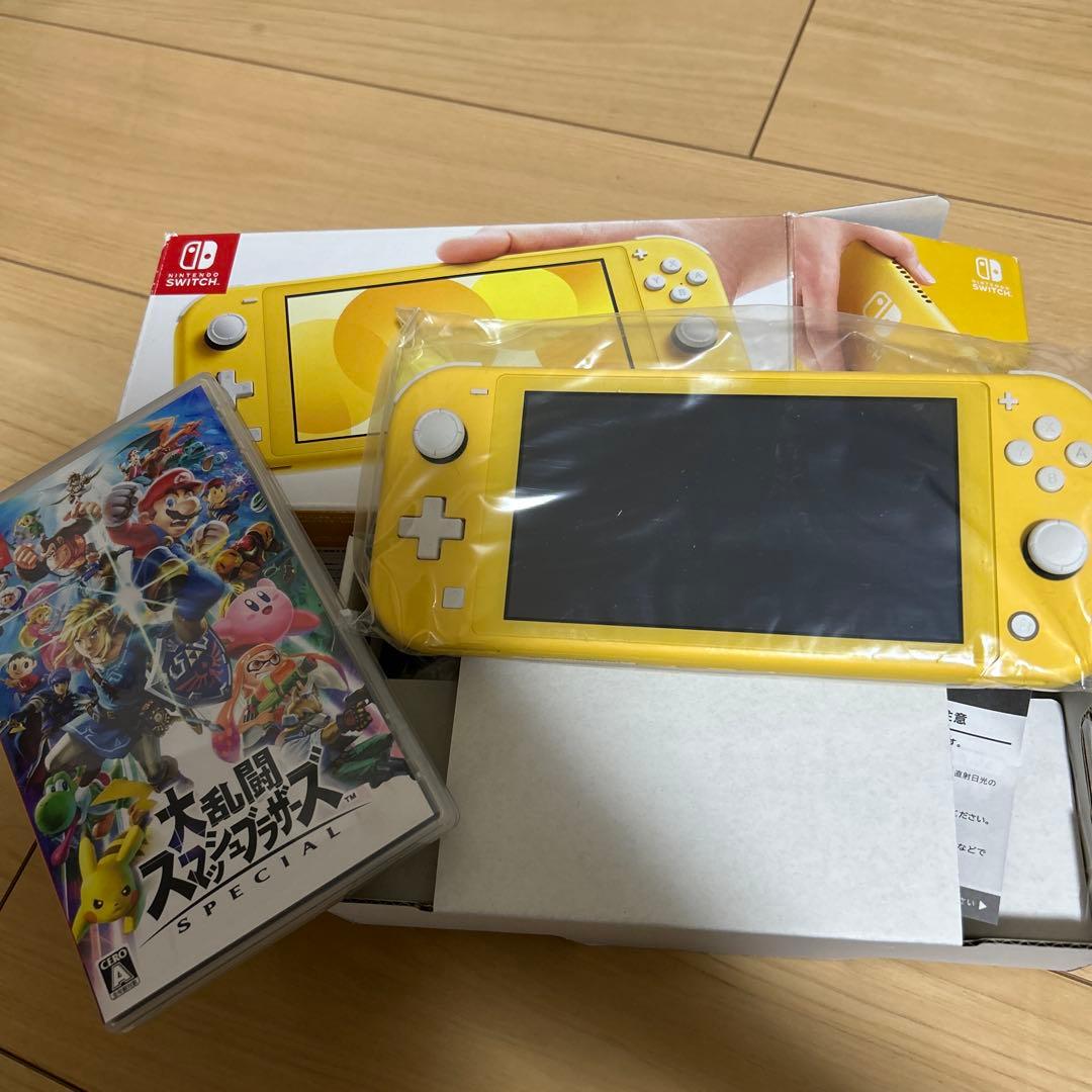 Nintendo Switch Lite イエロー 本体+ソフト