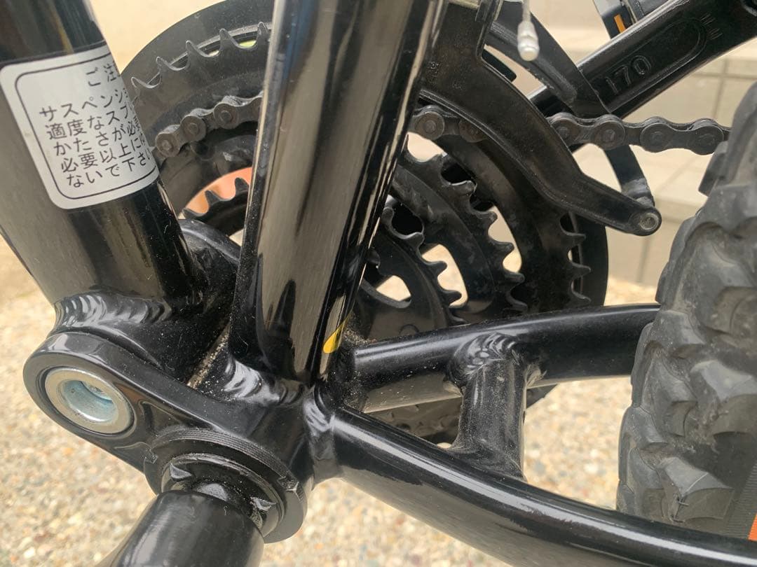 ドッペルギャンガー　マウンテンバイク風　シマノ21段変速　26インチ　折り畳み