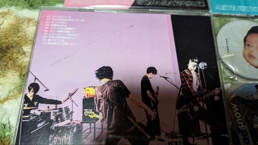 月刊 THE KEBABS CD6枚セット　特典缶バッジ付