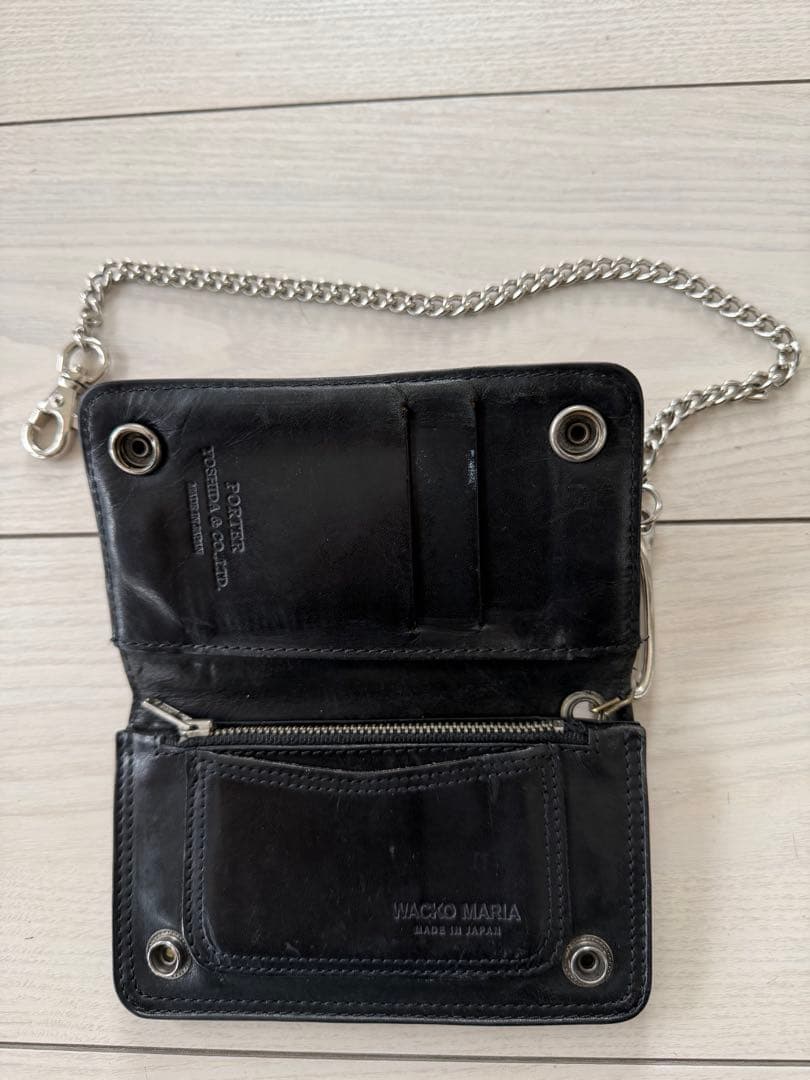 WACO MARIA ウォレット & チェーン セット