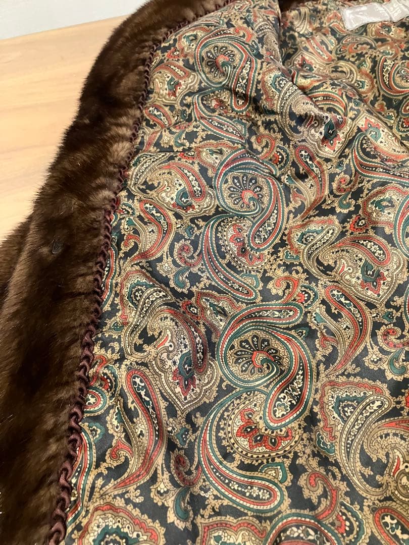 これはSAGA MINK最高級ブラウン ミンクファーコート です