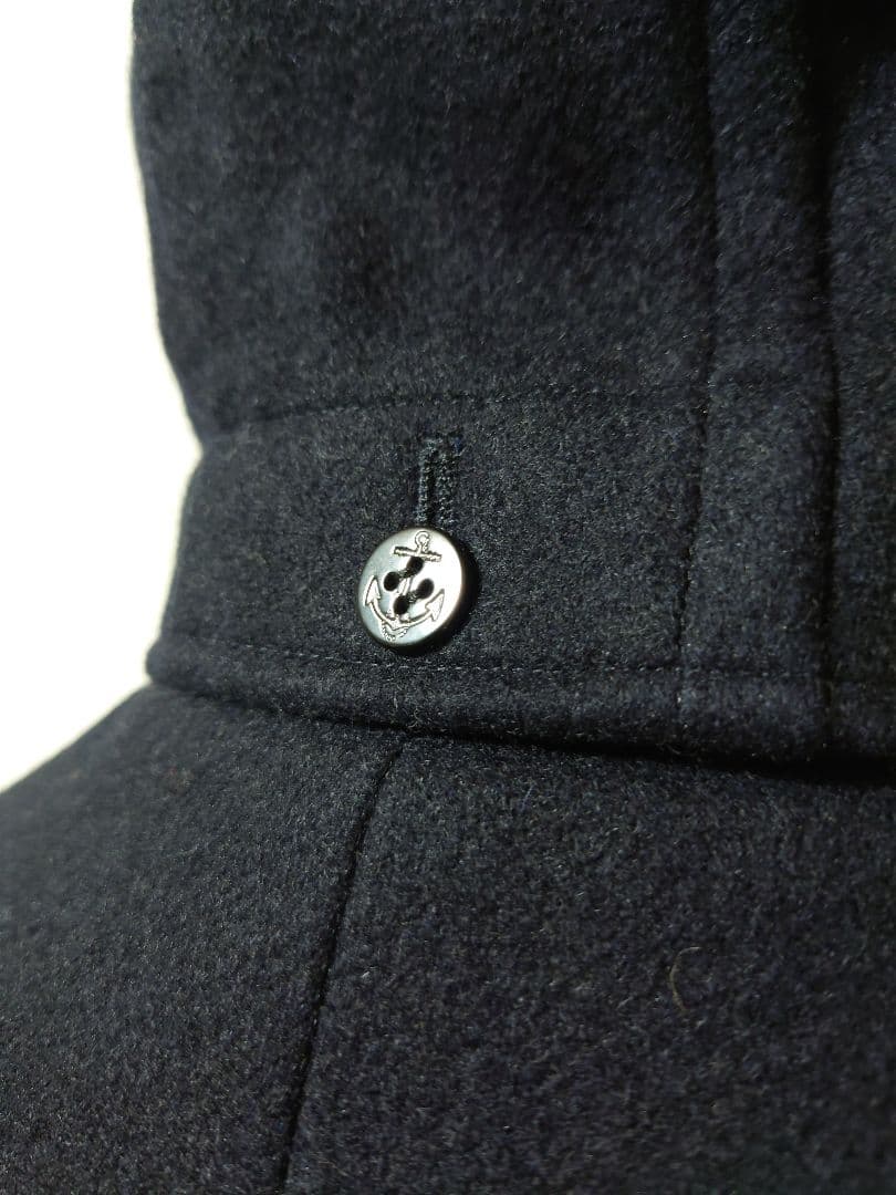 ORCIVAL オーシバル SINGLE MELTON WOOL P-COAT