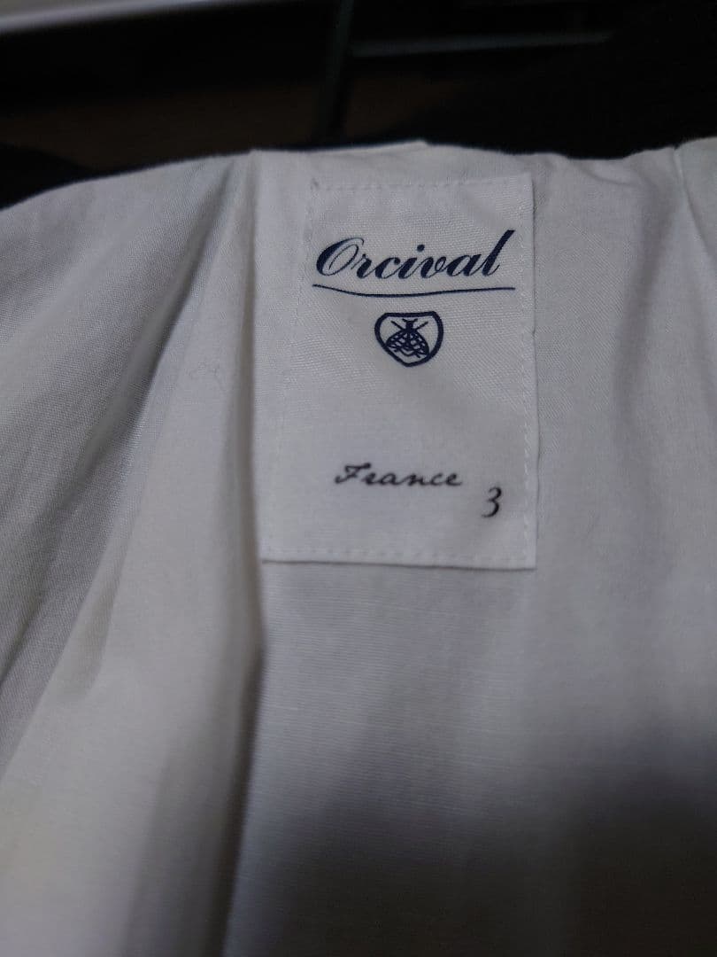 ORCIVAL オーシバル SINGLE MELTON WOOL P-COAT