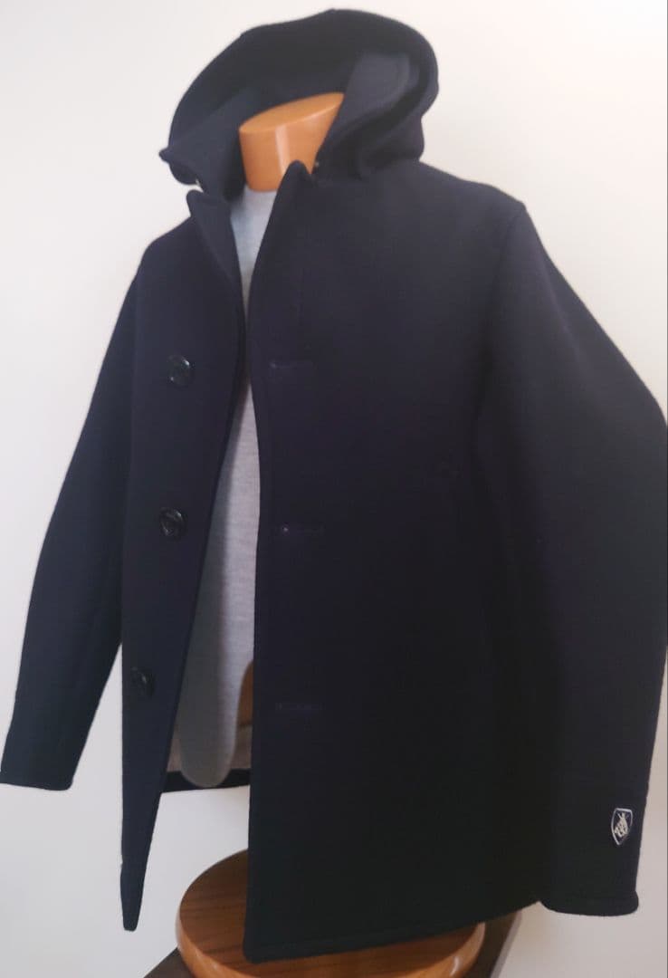 ORCIVAL オーシバル SINGLE MELTON WOOL P-COAT