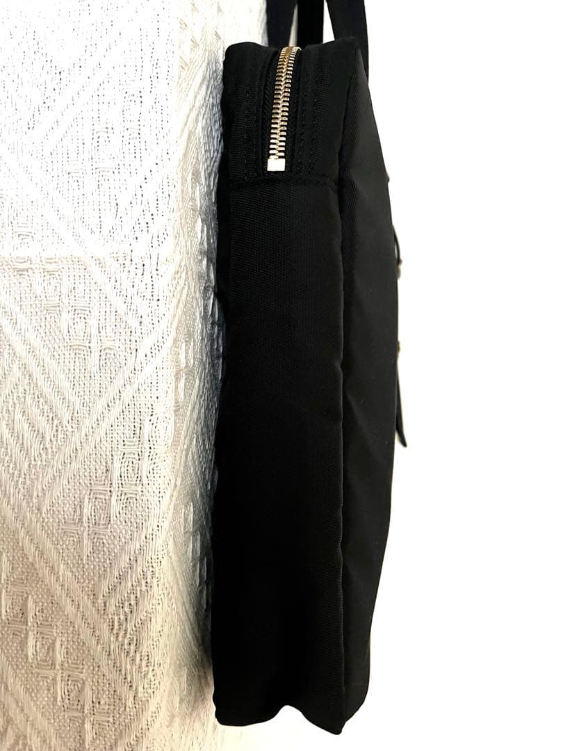 【美品】ポーターガール シア ブリーフケース ビジネス トートバッグ ブラック