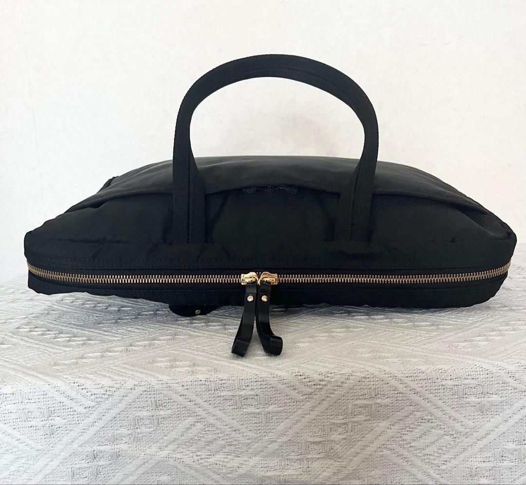 【美品】ポーターガール シア ブリーフケース ビジネス トートバッグ ブラック