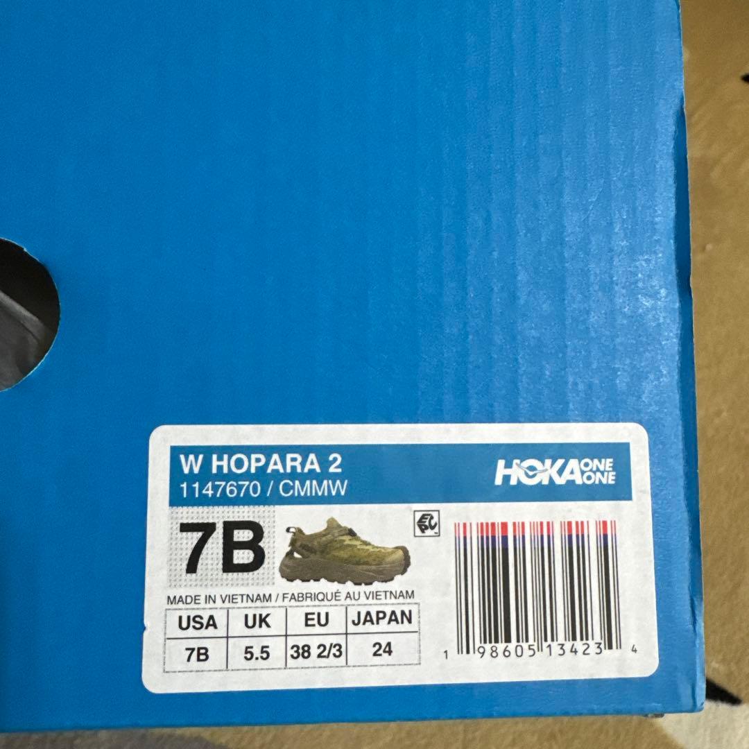 値下げ中！HOKA HOPARA2 24センチカルダモンワイルドマッシュルーム