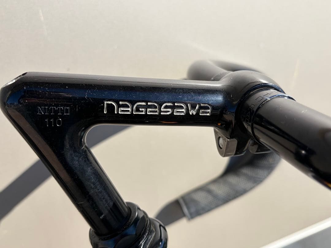 nagasawa ピスト　カンパニョーロ　ブラックラメ　競輪　ナガサワ
