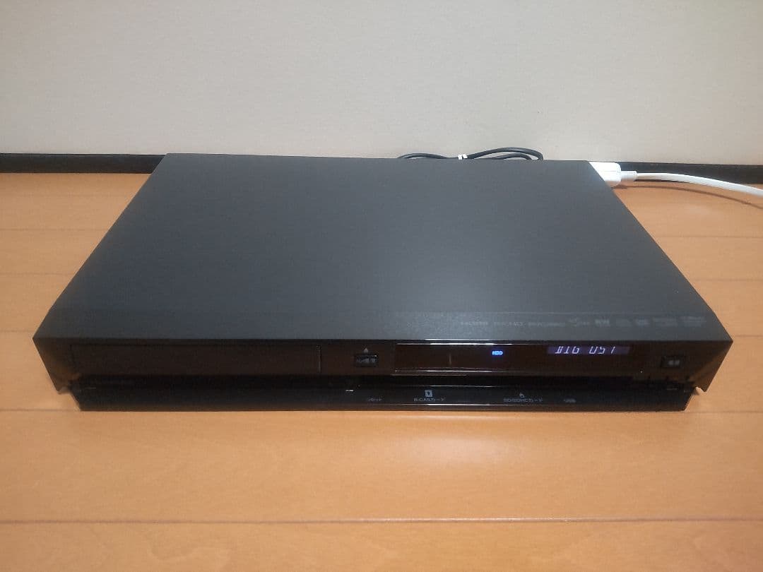 東芝　REGZA　D―BZ510 320GB→500GB プチメンテナンス済み