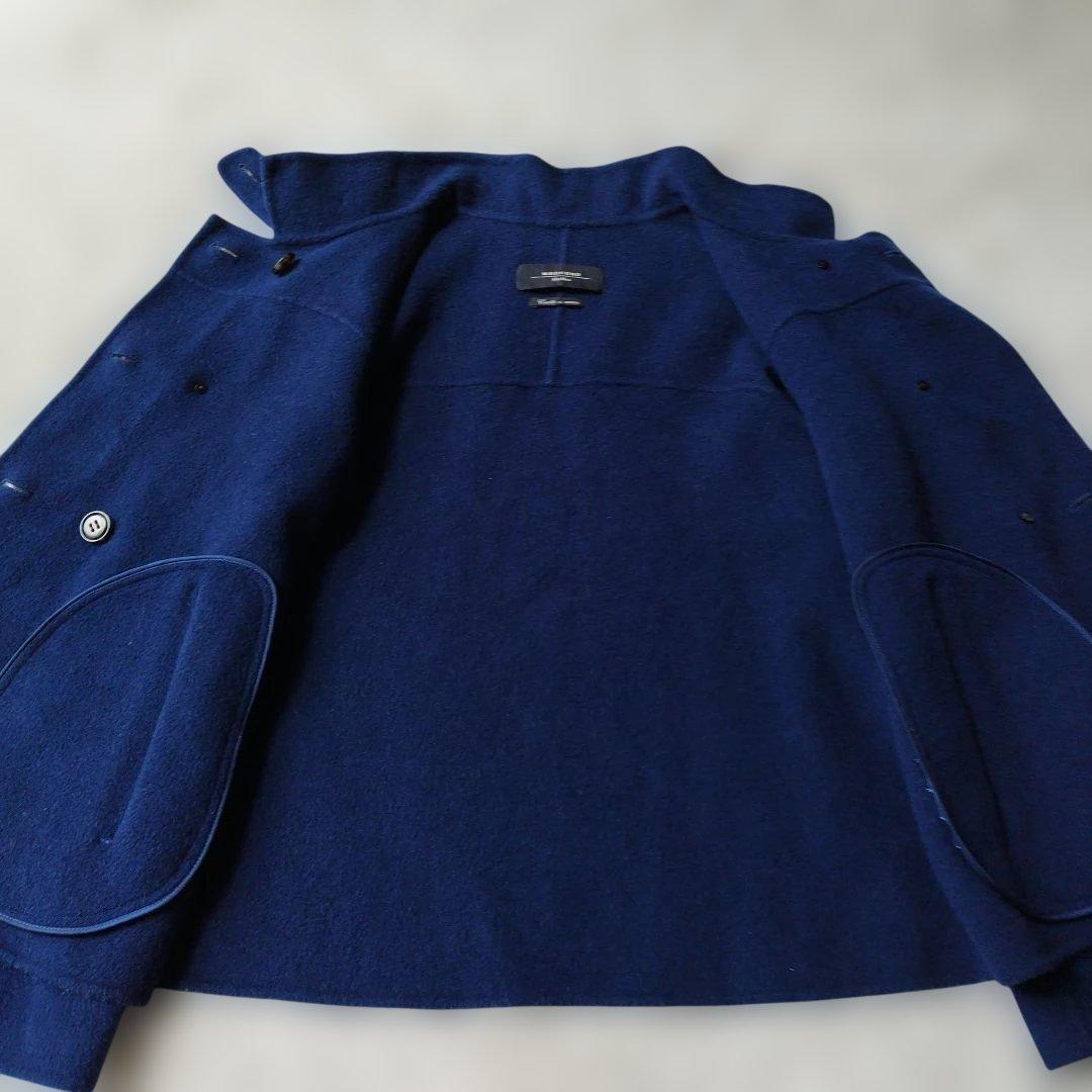 美品✨マックスマーラ クチートアマーノ ケープコート ブルー S位