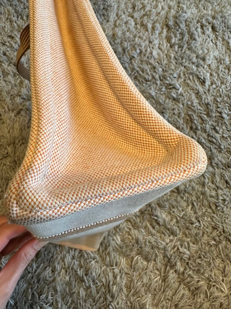 エルメス　トートバッグ　MMサイズ　オレンジ
