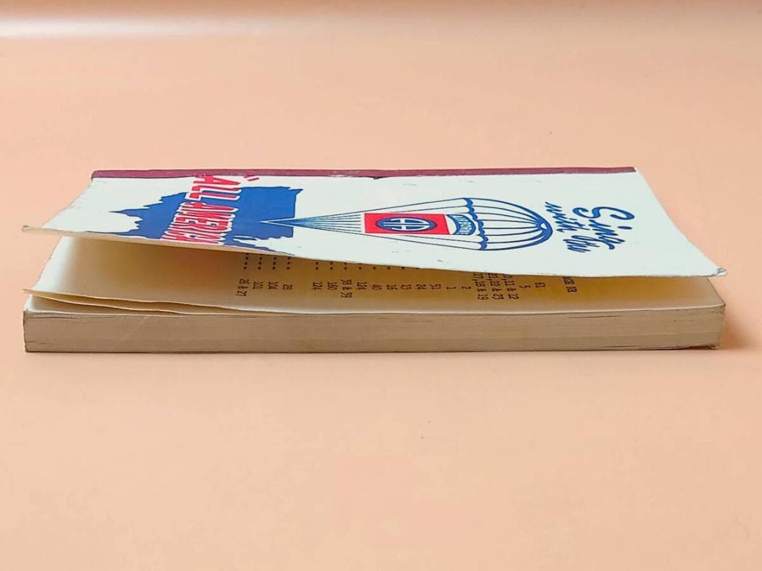 洋書 アメリカ陸軍 第82空挺師団 歌集 米軍 オールアメリカンズ 軍歌 曲集