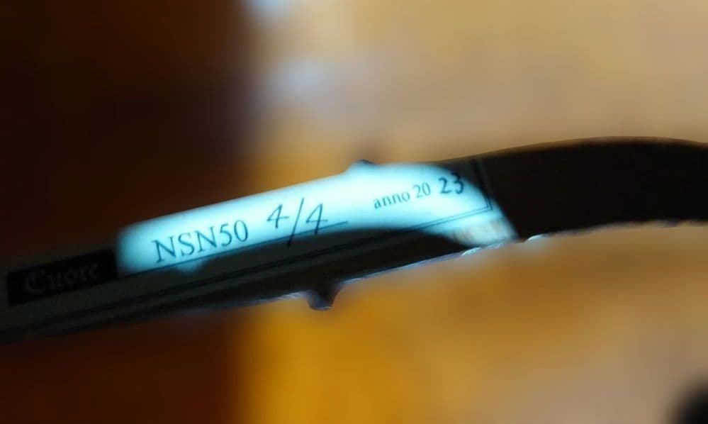ニコロサンティNSN50S バイオリン　4/4 美品　弓、ケース、松脂、肩当付