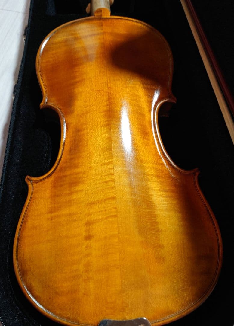 ニコロサンティNSN50S バイオリン　4/4 美品　弓、ケース、松脂、肩当付