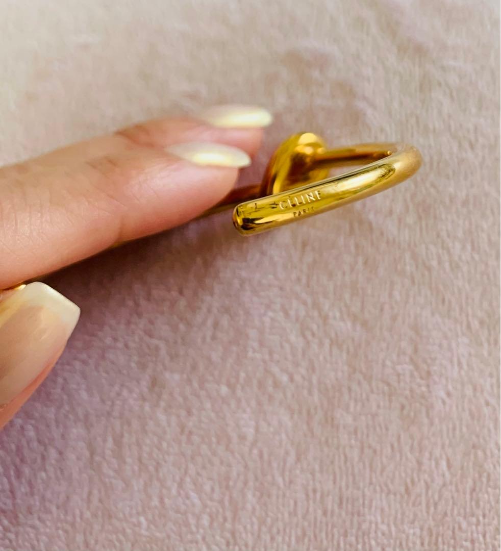 CELINE/セリーヌ【フィービー 】ノット バングル ブレスレット