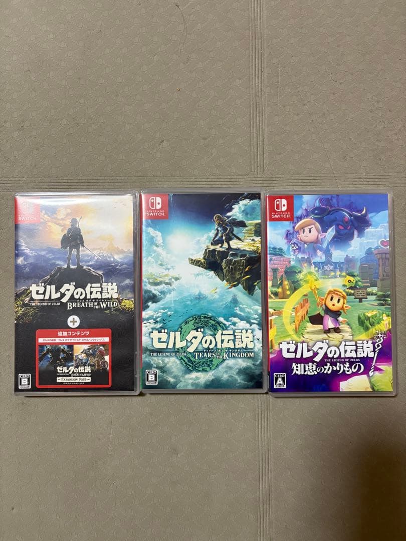 ゼルダの伝説シリーズ3作品セット
