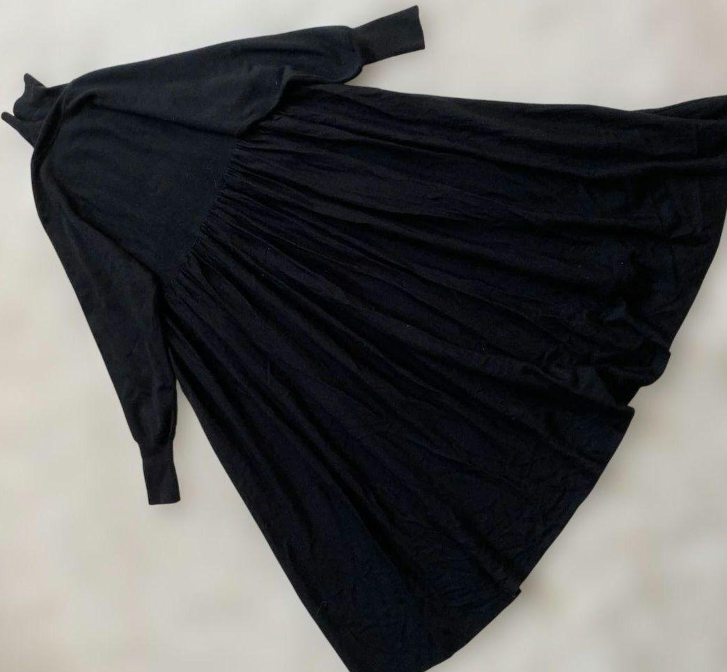 curensologyカレンソロジー ☆ウールハイネックギャザーワンピース♪美品