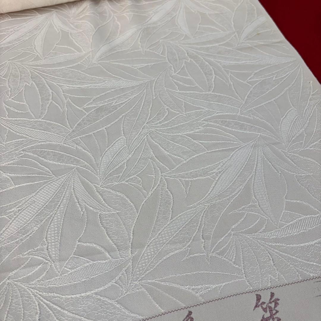 鵬笙　丹後ちりめん白地反物